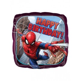 Feliz Aniversário Globo Man Spider 45 cm