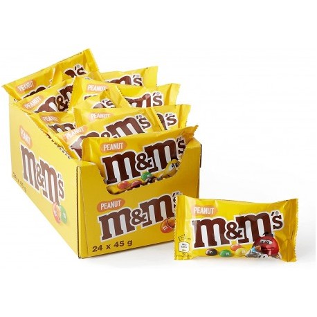 Cacahuete 24 pacotes da M&M