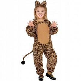 Fantasia de leopardo infantil