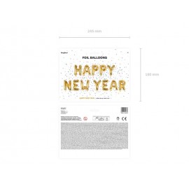 Globos Letras Happy New Year 422 x 46 cm