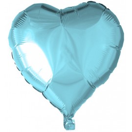Coração Azul Claro 45 Cm