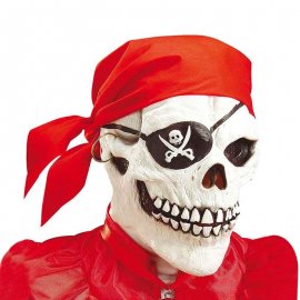 Máscara de caveira pirata