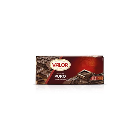 19 Tabletas Chocolate Valor Chocolate Puro