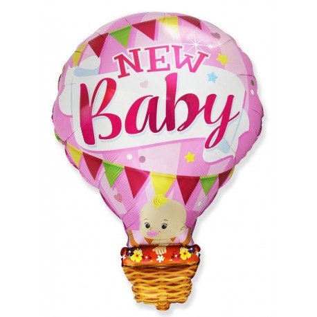 Globo Baby Shower Niña 90 x 65 cm