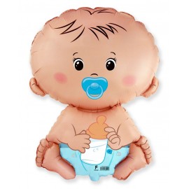 Balão Baby Boy Shape 67 x 46 cm