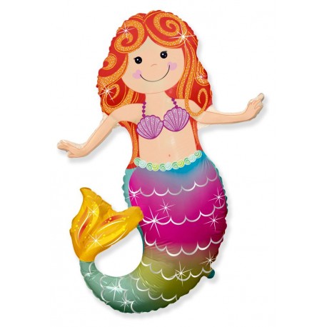 Globo Sirena Sonriente 82 x 74 cm