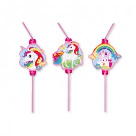 8 Palhinhas Unicornio