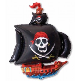 Balão de barco pirata 103 x 78 cm