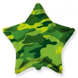 Balão de estrela militar 45 cm