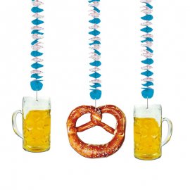 3 Colgantes Oktoberfest Decorativos