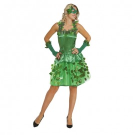 Disfraz de Vestido Fantasia Verde Tierra Adulto