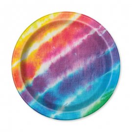 8 Pratos Hippie 18 cm