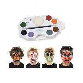 Kit de maquiagem de Halloween 8 cores