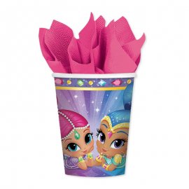 8 Copos Shimmer & Shine 266 ml