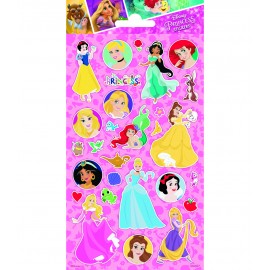 Princesas da Disney adesivos brilhantes