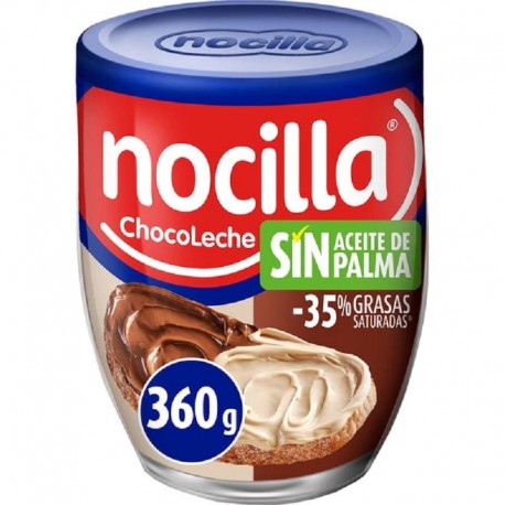 Nocilla para Untar Sin Aceite de Palma en Vaso 360 gr