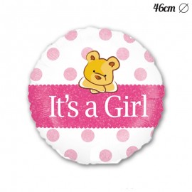 Globo Its a Girl Foil Redondo 46 cm