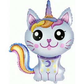 Globe Cat Unicorn 88 x 73 cm