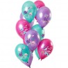 Bouquet de Globos 12 uds Dinosaurios Rosas 30 cm