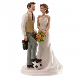 Figura Boda Futbol 18 Cm