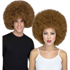 Peruca de cabelo afro