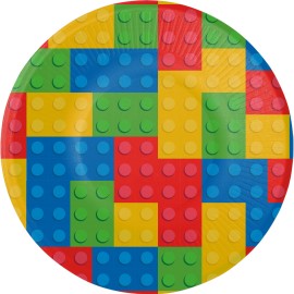 8 placas LEGO 23 cm