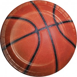 8 Pratos de Basket 18 cm