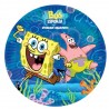 8 Platos Bob Esponha 23 cm