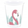 8 Copos Flamingo 200 ml