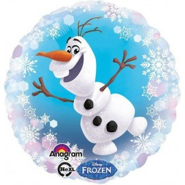 Balão Frozen Olaf Foil Redondo