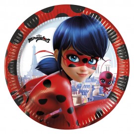 Kit 4 Copos Ladybug Miraculous p/ Festa Infantil Lembrança