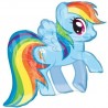 Globo Rainbow Dash 80 cm