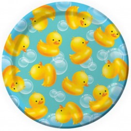 8 Platos Patitos 18 cm