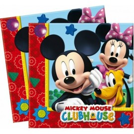 20 Servilletas Infantiles Mickey Mouse 33 cm