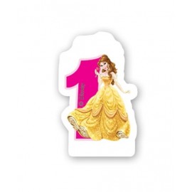 Vela nº1 Princesas da Disney