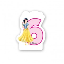 Vela nº6 Princesas Disney