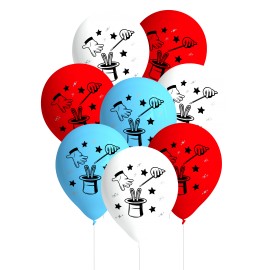 8 Globos Látex Magia