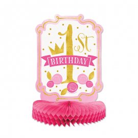 Centro de Mesa Primer Año Niña