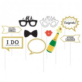 10 Acessórios de Casamento para Photo Booth