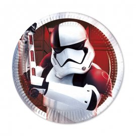 8 Platos Star Wars VIII 20 cm