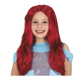Peruca Cabelo Ruivo Infantil