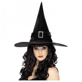 Chapéu de bruxa negra
