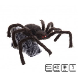 Aranha marrom e preta 28 x 50 x 70 cm