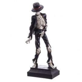 Michael Jackson Polysein 13 x 10 x 32 cm 32 cm de esqueleto