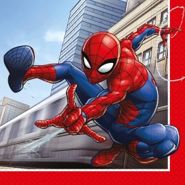 20 Guardanapos Spiderman 33 cm