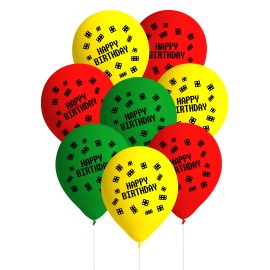 8 balões LEGO