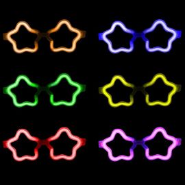 Óculos Luminosos Estrelas a Granel (50 uds)