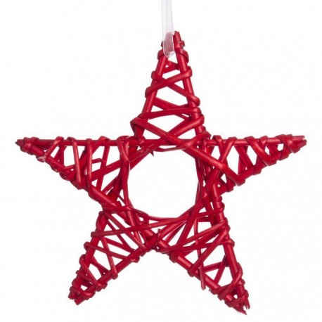 25 x 25 cm Mimbre Star