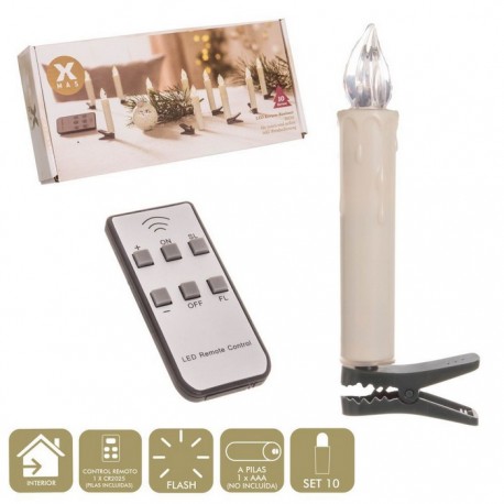 Pilas LED Sail trabalha com controle remoto
