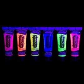 Pintura Fluorescente Purpurina 10 ml